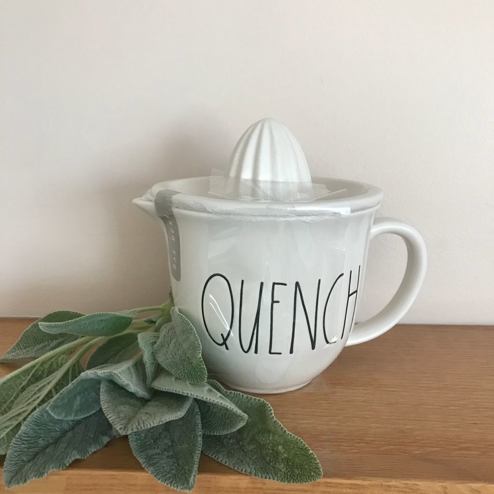 Rae Dunn by Magenta Ceramic Juicer QUENCH, NWT